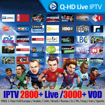 

Q-HD IPTV 2800+ Live 3000 + VOD Europe IPTV M3U Enigam2 Android Италия Французский Арабский Немецкий Испанский Великобритания для TV Box H96 X96