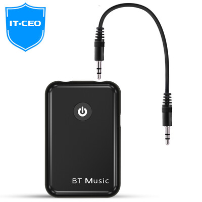 

IT-CEO Bluetooth adapter free drive 42 wireless Bluetooth receiver AUX car audio transmitter 35mm turn TV computer sound speaker headset converter W515