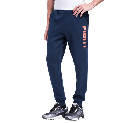 

ANTA men&39s trousers 95537748 knitted sports trousers Slim letters leg pants feet pants comfortable sports pants H150R gray gray 5 XL 180