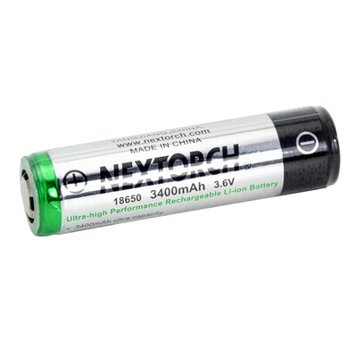 

На Лиде (NEXTORCH) 18650 высокоэффективная литий-ионный аккумулятор 3400mAh мАч