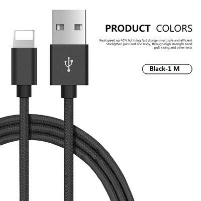 

Lightning 8Pin USB-кабель для передачи данных Apple Iphone USB-кабель USB-кабель для передачи данных USB-кабель для зарядки для Apple Iphone и Ipad с нейлоном