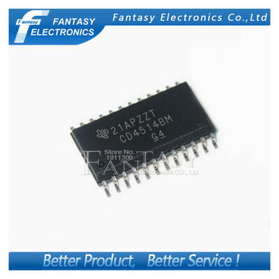 

50PCS CD4514BM SOP24 CD4514BM96 SOP CD4514 SMD new&original IC free shipping