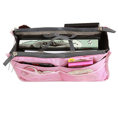 

Double Zipper Storage Bag Multifunction Bag Thick Hand Sorting Bags Cosmetic Bags Large Capacity Tank Bag