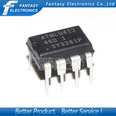 

10PCS AT93C46 DIP 93C46 DIP8 new and original IC free shipping