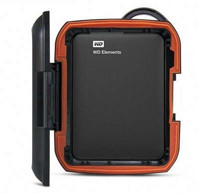 

Rugged Hard Disk Western Digital Protect Case Drive Shockproof black