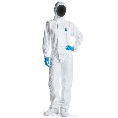 

DuPont DU PONT 1422A protective clothing overalls breathable hooded paint spray paint overalls strong waterproof dust-proof clothing electrostatic clothing M code