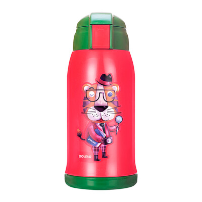 

Small potato sippy cup childrens mug men&women baby cup large capacity strap outdoor kettle kindergarten student cup 600ml