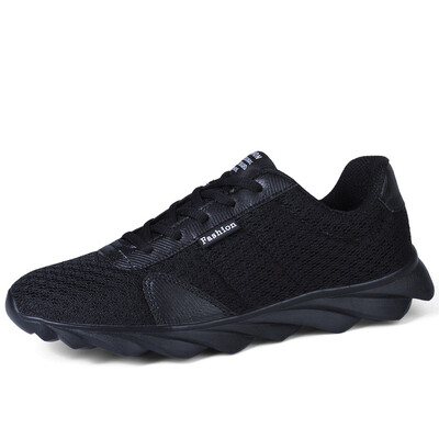 

2018 Spring Summer Brand Sneakers for Men Breathable Mesh Running Man Shoes Comfortable Walking Athletic Lace Up Trainers