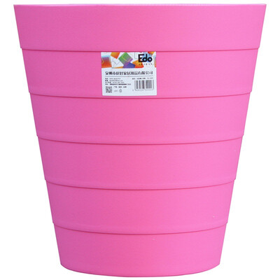 

EMEO EDO Household Trash Can Medium Kitchen Clean Bucket Office Waste Paper Basin TH2002 Rose