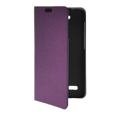 

MOONCASE Slim Leather Side Flip Wallet Card Slot Pouch with Kickstand Shell Back чехол для Huawei Honor Holly Purple