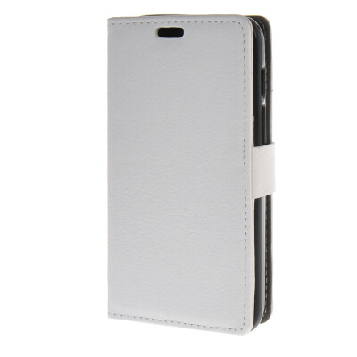 

MOONCASE Case for Alcatel One Touch Pixi 3 (4.5") OT-4027 Flip Leather Wallet Pouch Card with Kickstand Case Cover White