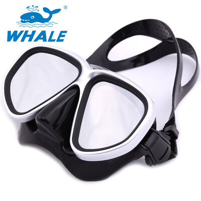 

Whale Professional Adult Anti-Fog Оборудование для дайвинга Регулируемое плавание Защитные очки Маска для подводного плавания