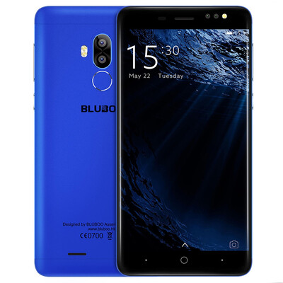 

Bluboo D1 3G Smartphone 5.0-дюймовый Android 7.0 MTK6580A Quad Core 1.3GHz 2GB RAM 16GB ROM сканер отпечатков пальцев Двойные задние камеры