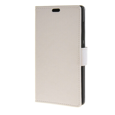 

MOONCASE Vivid colors Leather Wallet Card Slot Bracket Back чехол для Nokia Lumia 540 N540 White