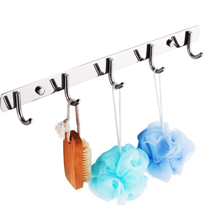 

Fürth bathroom pendant 304 stainless steel hook hook hook hook hook hook five hooks 1105-304
