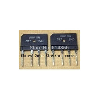 

2PCS GBJ2510 25A 1000V Bridge Rectifier