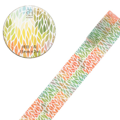

Kinbor hand book&paper tape 15mm7m hand book sticker basic color tape DTB64229-1