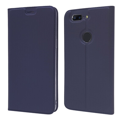 

Роскошный чехол для кошелька для OnePlus 5T Высококачественная искусственная кожа с флип-обложкой Kickstand Anti-shock Full Protection