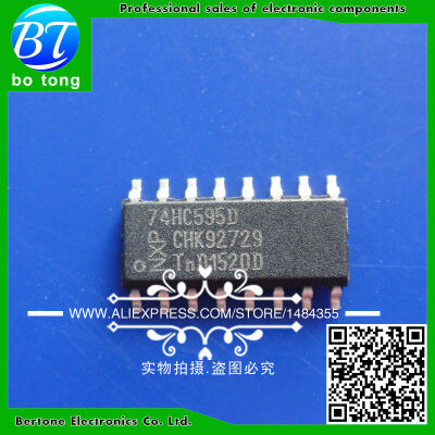 

Free shipping 10pcs 74HC595 SMD logic ics 74HC595D SN74HC595D SOP-16