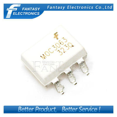 

50PCS MOC3063 SOP6 MOC3063 SOP SMD new&original IC free shipping