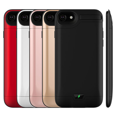 

Для iPhone6 ​​/ 6s / 7/8 Battery Case Портативный тонкий iPhone Зарядное устройство Мобильный защитный чехол (4.7 дюйма) 5000mAh Power Bank