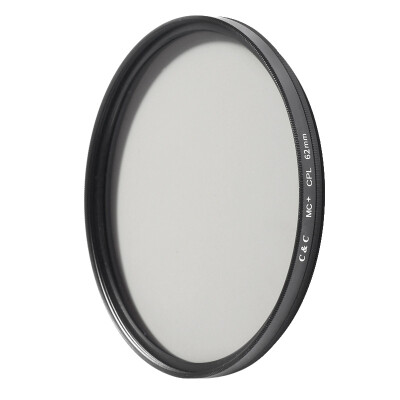 

C&C SLR Polarizer UV Mirror Polarizer MCCPL 72mm Double Sided Multilayer Coating Filter Add Saturation Eliminating Reflective Landscape Camera Filter