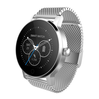 

Business Smart Watch Bluetooth-телефон Спорт-шагомер Heart Rate Sleep Monitor HD Круглый экран Браслет Android iOS Smartwatch