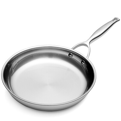 

Платина Dili Bodeux Knight Frying Plate 24CM 304 Интегральная трехслойная нержавеющая сталь Бесконтактные антипригарные горшки Индукционная плита Газовая плита Универсальная