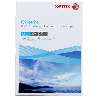 

Xerox (Xerox) Colotech + цветной лазерный бумага 200g A4 250 листов / уп
