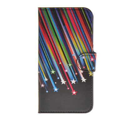 

MOONCASE Meteor style Leather Side Flip Wallet Card Slot Stand Pouch ЧЕХОЛ ДЛЯ Samsung Galaxy S6 Edge