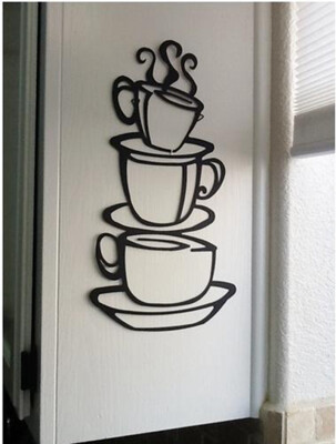 

poster English stikcers coffee cup wall fashion Plastic