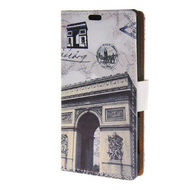 

MOONCASE чехол for Sony Xperia Z4V Кожа флип держатель кошелек стиль карты и Kickstand крышки случая [Симпатичные шаблон] дизайн / a06