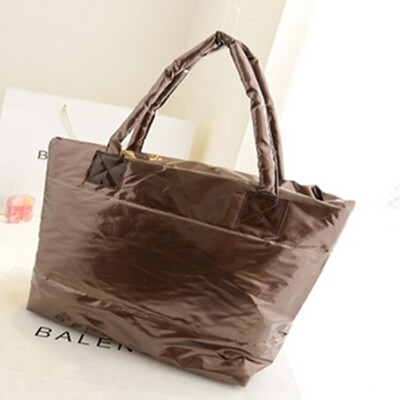 

Korean Style Shoulder Bags Cotton Feather Women Handbags