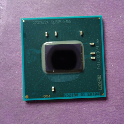 

1pcslot E52186 SLBX9 N455 CPU 100 new Lead-free solder ball Ensure original not refurbished or teardown