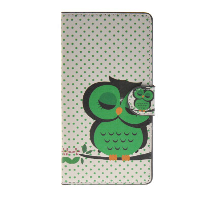 

MOONCASE Owl Pattern Leather Side Flip Wallet Card Slot Stand Pouch ЧЕХОЛ ДЛЯ Sony Xperia Z4