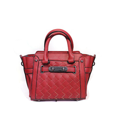 

2016 fashion trend women leather handbag woven spin lock bag handbag high quality shoulder bag ladies messenger bags