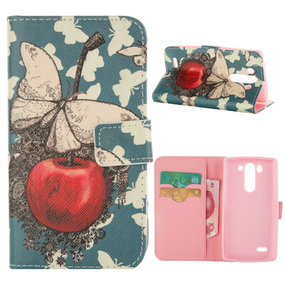 

MOONCASE ЧЕХОЛ ДЛЯ LG G3 Mini Flip Leather Wallet Card Slot Foldable Stand Feature [Pattern series] /a08