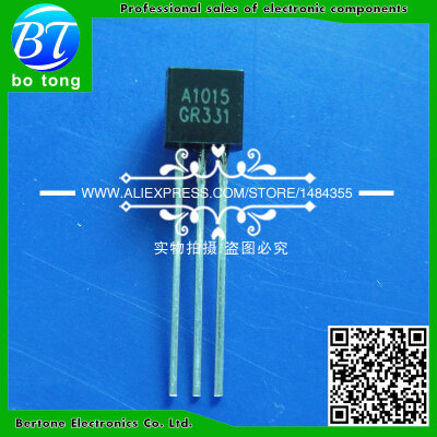 

Free shipping A1015 C1815 Each 500pcs all 1000pcsbag 2SA1015 2SC1815 NPN PNP Transistor TO-92 Power Triode Transistor Bag