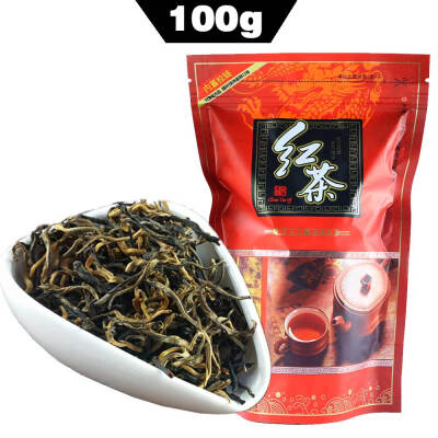 

Top Grade Dian Hong Famous Yunnan Black Tea Dianhong Imported-China Healthy Food Bag Package 100 г чай высшего качества