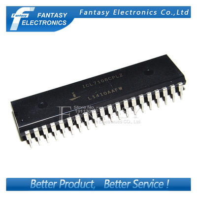 

10PCS ICL7106CPLZ DIP40 ICL7106 DIP new and original IC free shipping