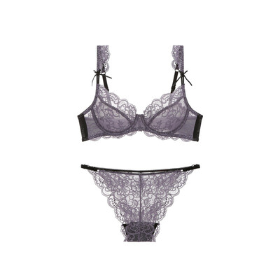 

Foreign trade&Europe&America Ultra thin embroidery lace bras Suit Comfortable&sexy lingerie