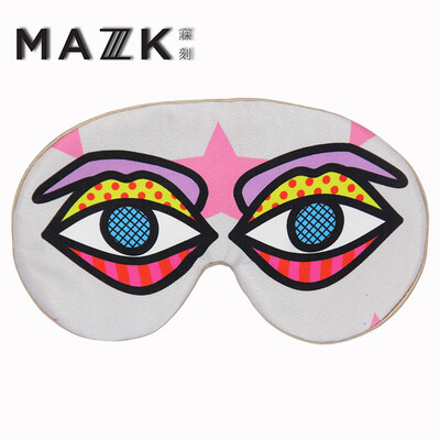 

Маска для глаз Silk Eye MAZZZK / MAZK широко открытая лампа для путешествий лаванда
