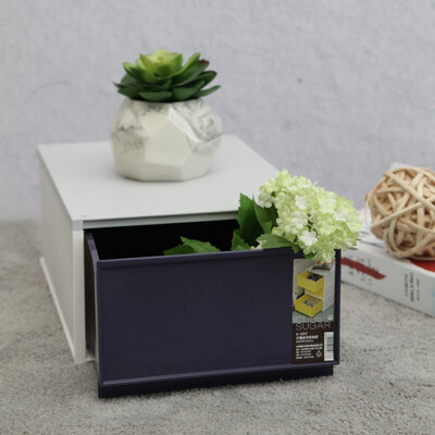 

Citylong drawer storage box plastic storage box desktop storage box office storage cabinet single layer 3050 red 9L 5067