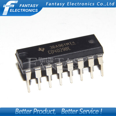 

10PCS CD4029BE DIP16 CD4029 DIP new and original IC free shipping