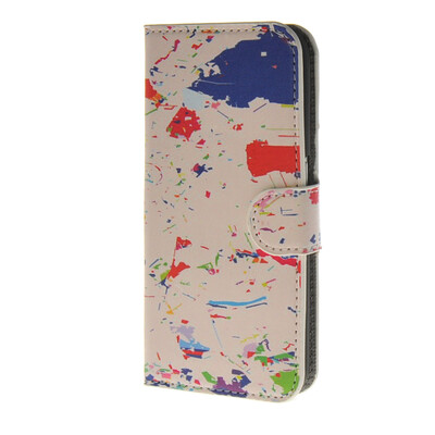 

MOONCASE Printed pattern Leather Wallet Flip Card Slot Holster Pouch Stand Shell Back чехол для Samsung Galaxy S6 a08