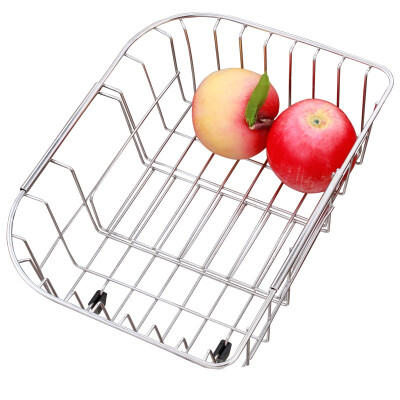 

Larsd stainless steel folding shelf drying basket storage rack