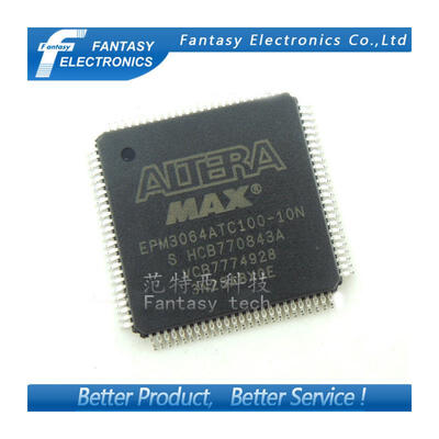 

10PCS EPM3064ATC100-10N QFP ALTERL EPM3064ATC100-10 EPM3064ATC100 TQFP100 FPGA new and original free shipping