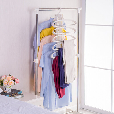 

Bao Youni hanger folding folding pants rack multi-purpose drying rack indoor rack DQ1708-2