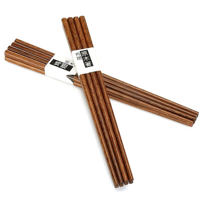 

Darle Fung Chicken Wing Chopsticks Simple Flathead Chopsticks 8 Double KZ104