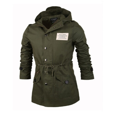 

Zogaa New Men's Jacket Slim Casual Hooded